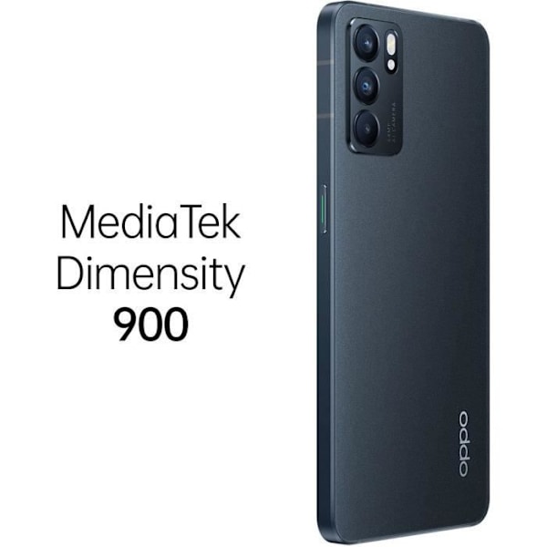 OPPO Reno6 5G 128GB sort Svart