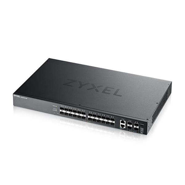 Kytkin - ZYXEL - XGS2220-30F - 24 SFP-porttia - 6 10G Uplink-porttia - Gigabit Ethernet musta