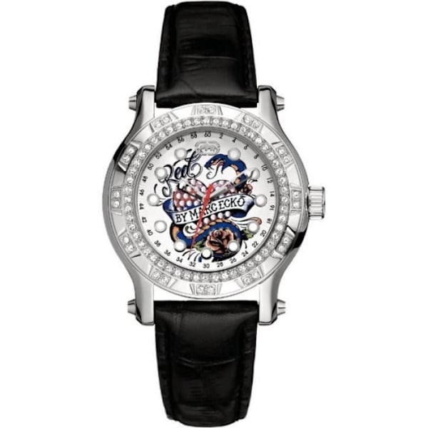 Dameur - Marc Ecko - THE FLYAWAY MID E12589M1 - Læder - Kvarts - Analog
