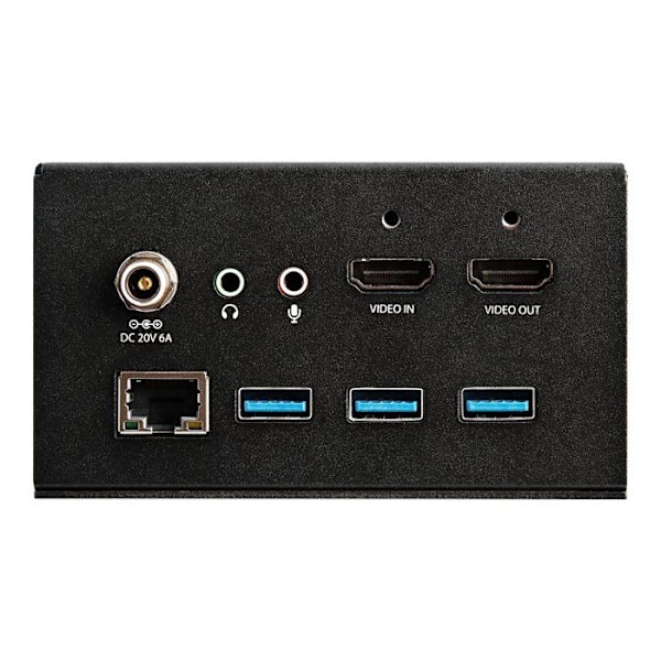 startech laptop docking modul til mødebord tilslutningsboks sortVideospil Konferencerum dockingstation | HDMI