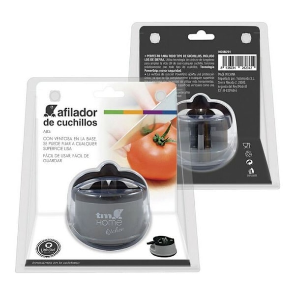 Aiguiseur - affuteur - accessoire affutage Tm electron - HOKN201 - Svart knivslip med sugproppar