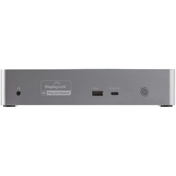 USB-C-dokkiasema - Startech - DK31C4DPPDUE - 4 Porttia - 10 Gbit/s - Nelinäyttö