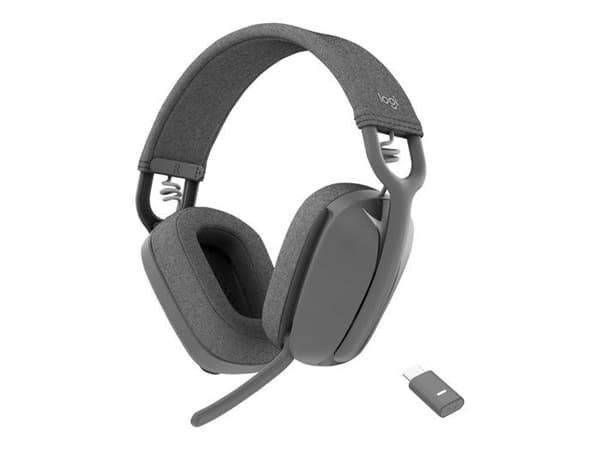 Kuulokkeet - Bluetooth - langaton - USB-C Bluetooth-sovittimen kautta - Logitech - Logitech Zone Vibe Wireless - Kuulokkeet - c