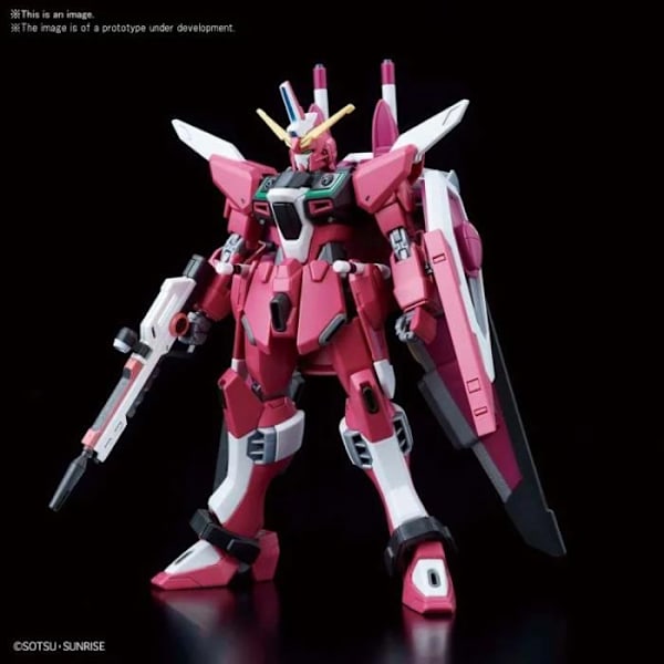 Maquette Gundam - Infinite Justice Gundam Gunpla HG 1/144 - Samlefigur med bevægelige ledder