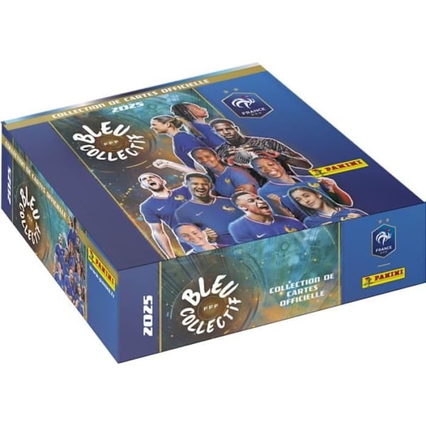 Æske med 18 poser - PANINI - FODBOLDFEDERATION 2025 TC - 108 kort
