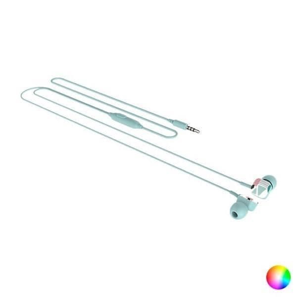 SPC 4603 headset med knapp (3,5 mm) - Gul