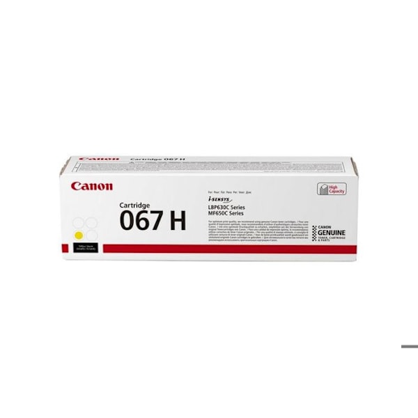 Canon 067 H Gul tonerpatron - 2350 sider