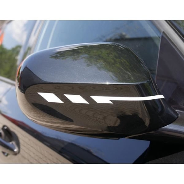 Foliatec PIN-Striping spejlkapper 35,5 cm hvid 2 stk Vit