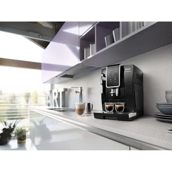 DELONGHI ECAM 350.15.B Espressomaskine med kværn DINAMICA 4 opskrifter - Sort Svart