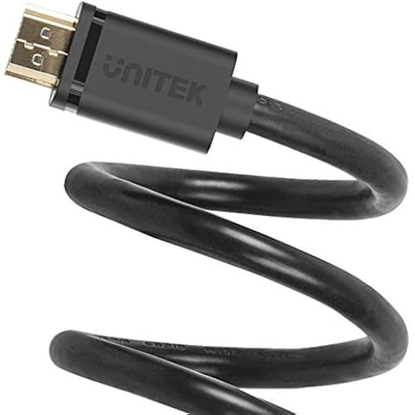 UNITEK HDMI-kabel - 1,5 m - 4K Ultra HD - Full HD - 1080p - HDR - Arc - Hög hastighet