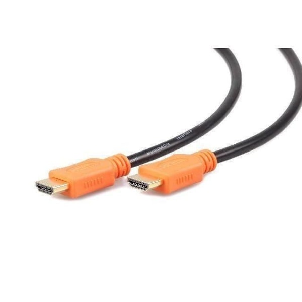 Gembird CC-HDMI4L-1M HDMI-kaapeli HDMI Type A (Standard) Beige,oranssi