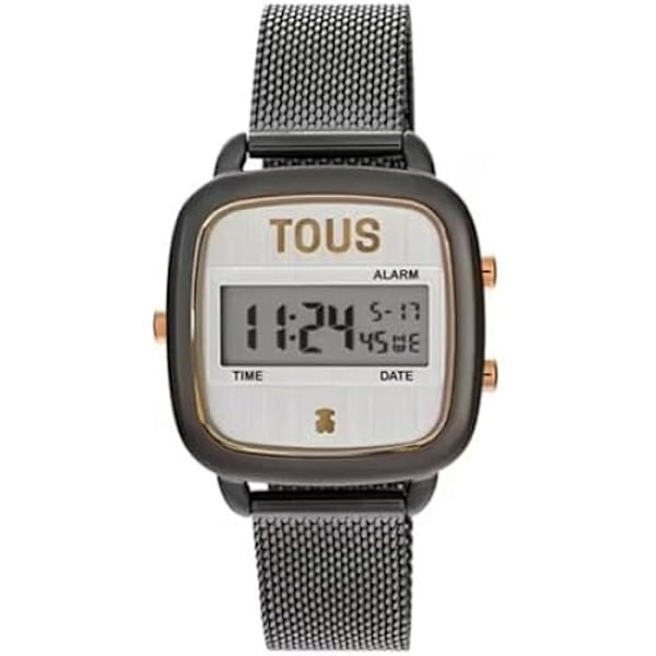 TOUS Ur D-Logo 300358300 Stål Digital IP Grå Grå