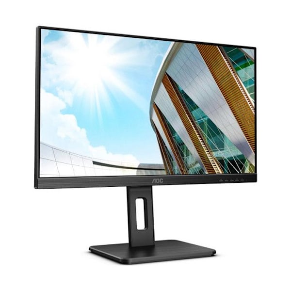 AOC Q24P2Q - LED-näyttö - 23,8" - 2560 x 1440 1440p (Quad HD) @ 75 Hz - IPS - 250 cd/m² - 1000:1 - 4 ms