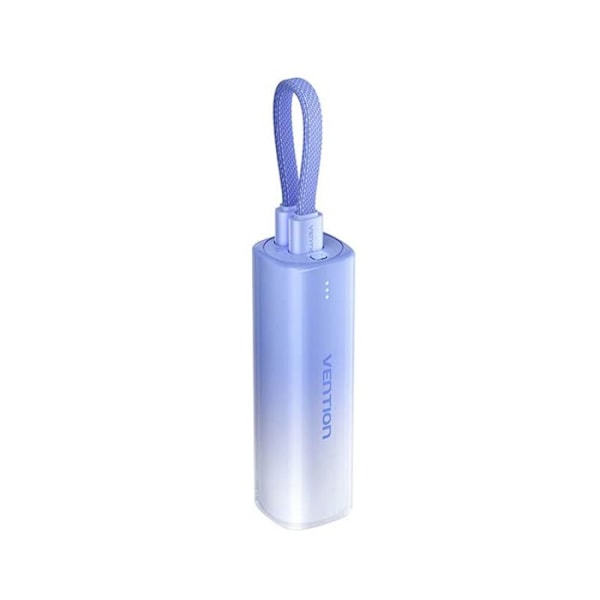 Hurtigopladningskabel til powerbank, Type-C, Lightning, 5000mAh - Vention (FHWL0) - Blå