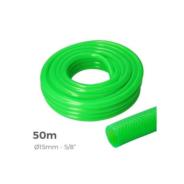 Anti-Twist Haveslange - GENERISK - Indvendig Ø 15 mm Udvendig Ø 20 mm (5/8'') - 50 m rulle