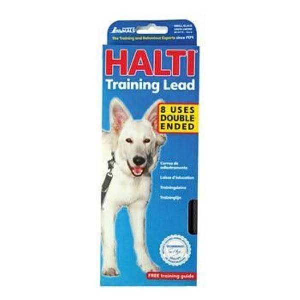Multifunktionel Snor - Halti - Lille Størrelse - 2 m - Sort - Multi-positioner