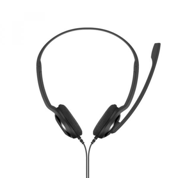 Hovedtelefoner - SENNHEISER - PC 3 - Intra-aurikulær - Kablet - Jack 3,5 mm - Sort Svart