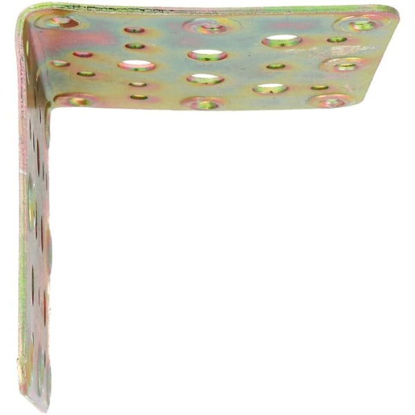 Reikävahvistuskulma teräksestä puurakenteiden kiinnittämiseen - AMIG - 100 x 100 x 2,2 mm