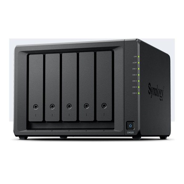 Synology DX525 - kabinet til s Sort