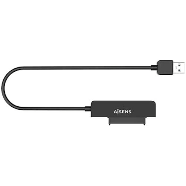 SATA til USB-A USB 3.0/USB 3.1 Gen1 adapter til 2,5" harddiske Sort - AISENS - ASE-25A03B Sort