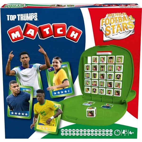 MATCH Maailman Jalkapallotähdet 2025 - Lautapeli - WINNING MOVES