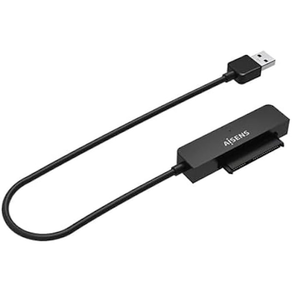 SATA til USB-A USB 3.0/USB 3.1 Gen1 adapter til 2,5" harddiske Sort - AISENS - ASE-25A03B