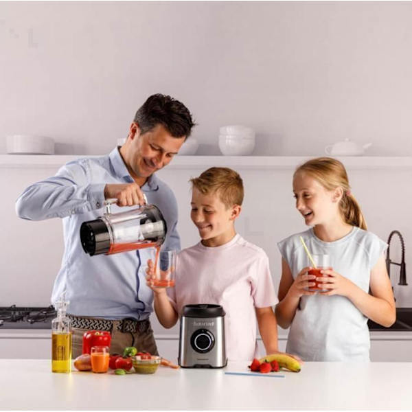 Taurus - Blender ENNEN ETUKÄTEEN 1800 2 L 1800 W Musta, Ruostumaton teräs, Läpinäkyvä
