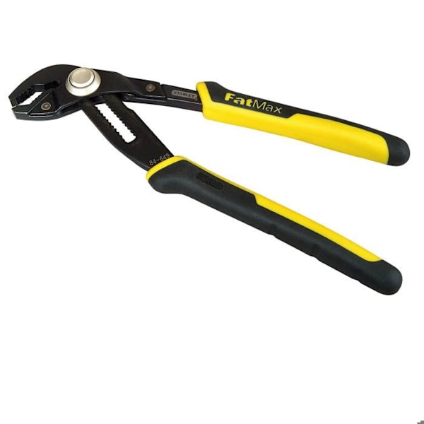 Fatmax lukittavat nauhapihdit 304mm - STANLEY - Pushlock-painike, 17 asentoa, vahvistetut leuat svart och gult