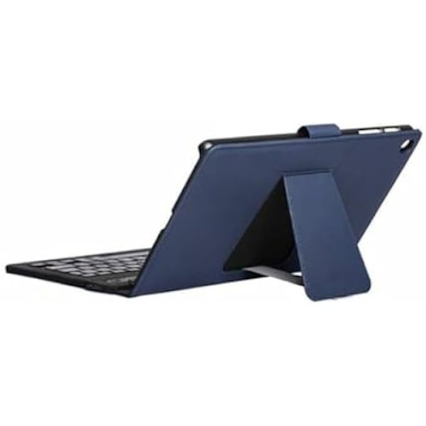Sølv HT-cover til A9+ tablet og tastatur blå mångfärgad