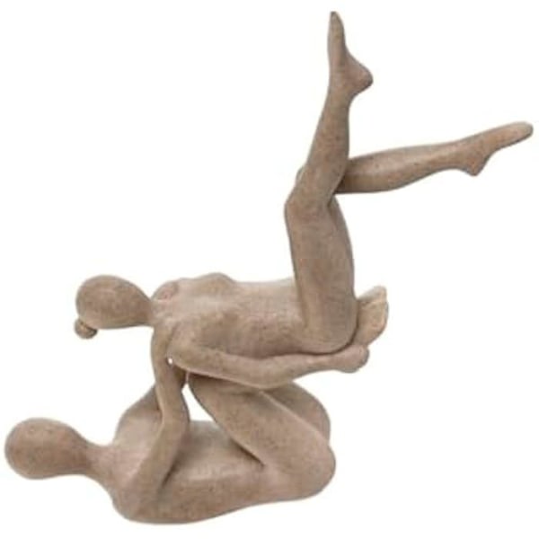 Koristehahmo - KOTI ESPRIT - S3054980 - Beige - 20 x 10 x 50 cm - Sisä Flerfärgad