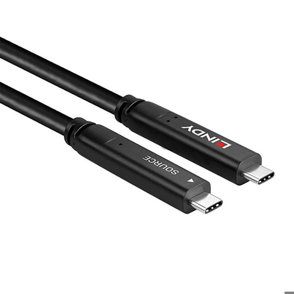 Lindy 15m USB 3.2 Gen 2 och DP