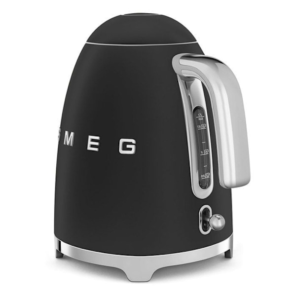Smeg KLF03BLMEU elkedel Mat sort Matte svart