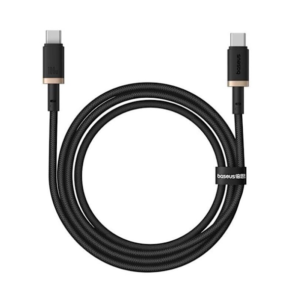 USB-C USB-C -datajohto, 100 W, 1 m - Baseus Dura (P1037780803U01-00) - Musta