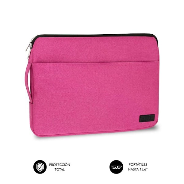 Urban 15,6" bærbar taske - Pink