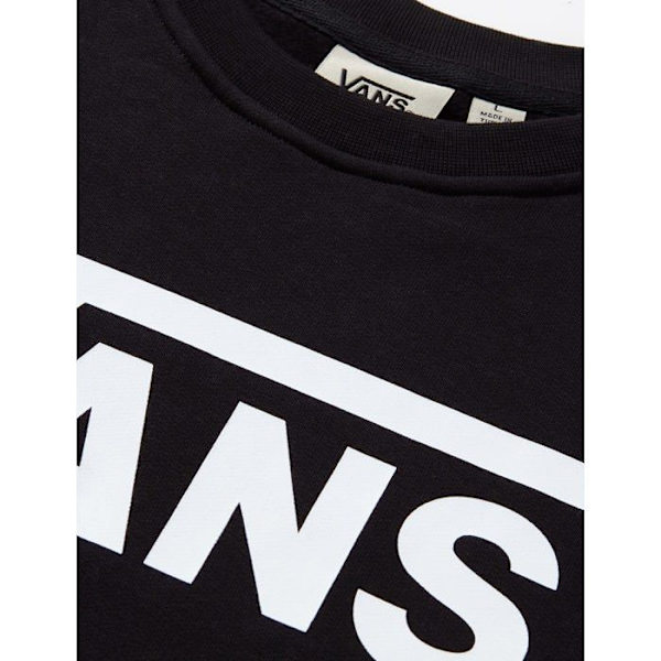 Sweatshirt Vans - VN0A7Y4NBLK1 - Klassisk Crew Träningsdräkt Unisex Barn Svart M