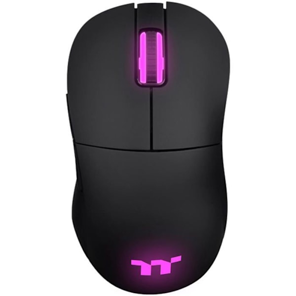 Spelmus - Thermaltake - DAMYSUS WIRELESS RGB - 84 g - 19 000 DPI - Bluetooth 5.2, USB Svart