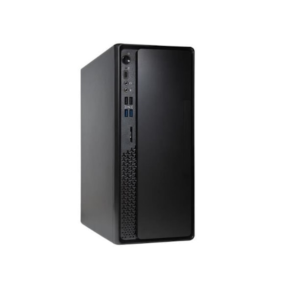 Centralenhed Mini Tower CHIEFTEC BS-10B-300 Sort - 300 W - ITX - 1 intern bay - 4 udvidelsesbays Sort