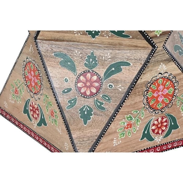 sidebord mangotræ mdf træ (35 x 35 x 45 cm)
