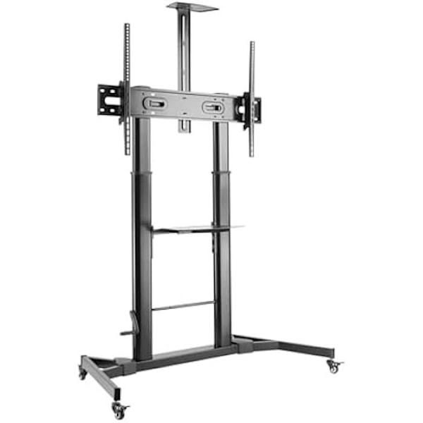 Økologisk gulvstativ med hjul og håndsving til 60"-100" TV - AISENS - FT100TE-171 - VESA 1000x600mm