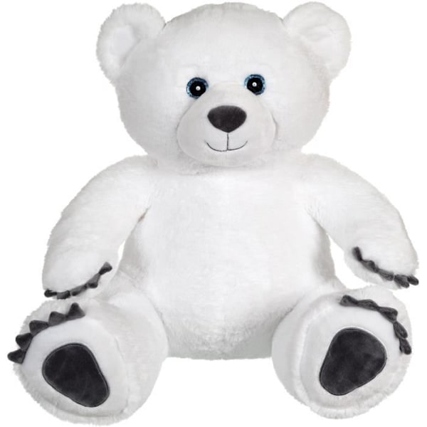 Pehmolelu - GIPSY TOYS - Jääkarhu 80 cm Vit