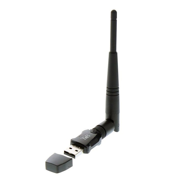 Wi-Fi-avain - T'nB - ADWF600AC - 600 Mbps - Irrotettava antenni - Musta