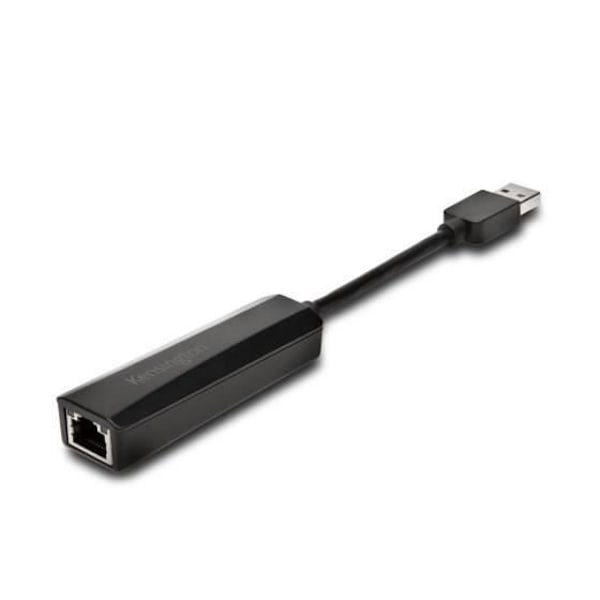 Kensington USB3.0 Ethernet-sovitin - Siirtonopeus jopa 5Gbit/s - Plug & Play