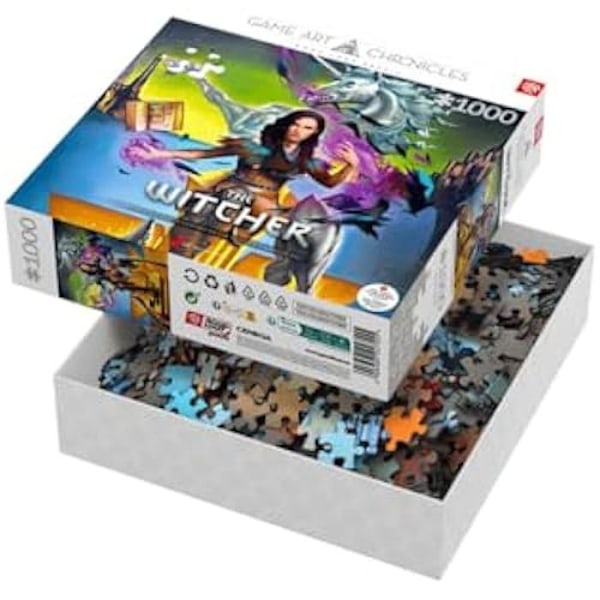Puslespil 1000 brikker - GOOD LOOT - The Witcher - Yennefer - Multifarvet - Klassisk kunst Flerfärgad
