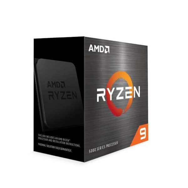 AMD RYZEN 9 5950X-processor - AM4 - 4,90 GHz - 16 kerner