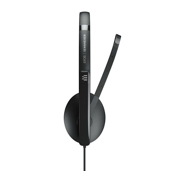 Hörlurar - SENNHEISER - ADAPT 165 USB II - In-ear - Kabelansluten - Optimerad för UC svart