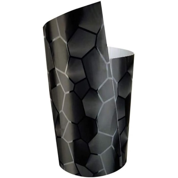 Foliatec designfolie cockpit hexagonal 50 x 50 cm sort