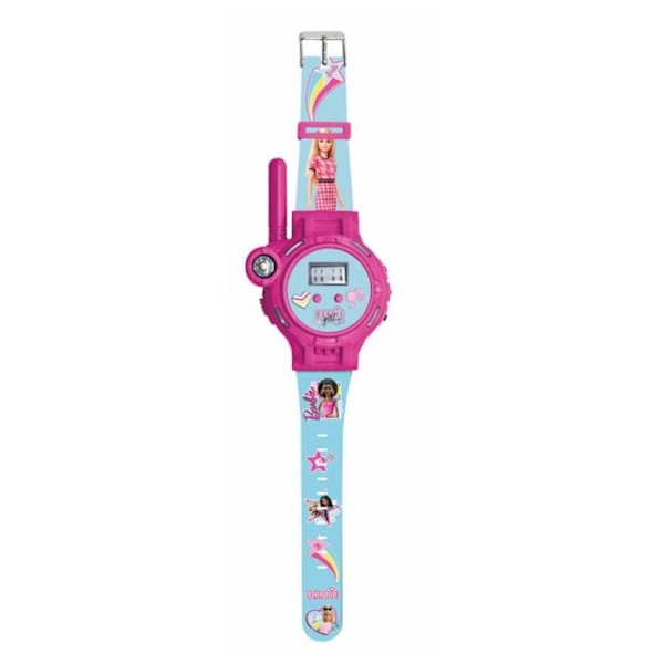 Barbie digitalur med talkie-walkie funktion, række op til 200 m Flerfärgad