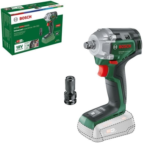 Perforator Skruvdragare UniversalImpactDrive 18V-350 (endast) Grön