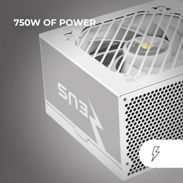 Alimentering ATX - MARS GAMING - MPZE750SI - 750W - 80 Plus Silver - 10 Års Garanti