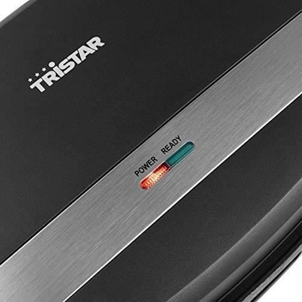 Grill - Tristar - GR-2856 - Sort - 2000 Watt - Sund madlavning sort